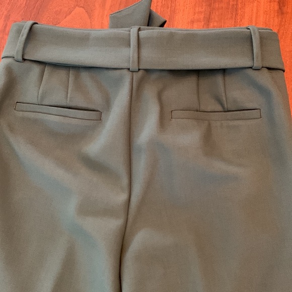 NWOT Loft Julie Fit Tie Waist Straight Leg Pant - Picture 4 of 6